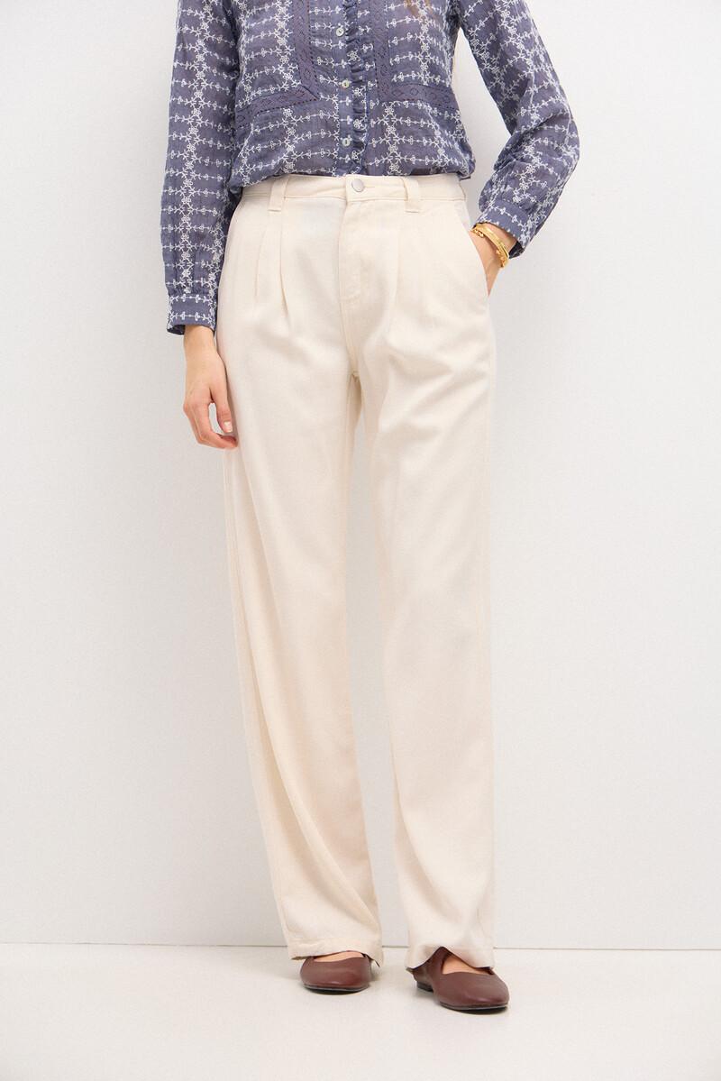 Hoss Intropia Petra. Pantalón Fluido Lavado | Pantalones De Mujer | Hoss Intropia