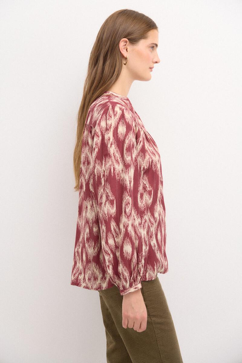 Hoss Intropia Rosi. Blusa Estampada Hilo Metalizado. | Blusas Y Camisas De Mujer | Hoss Intropia