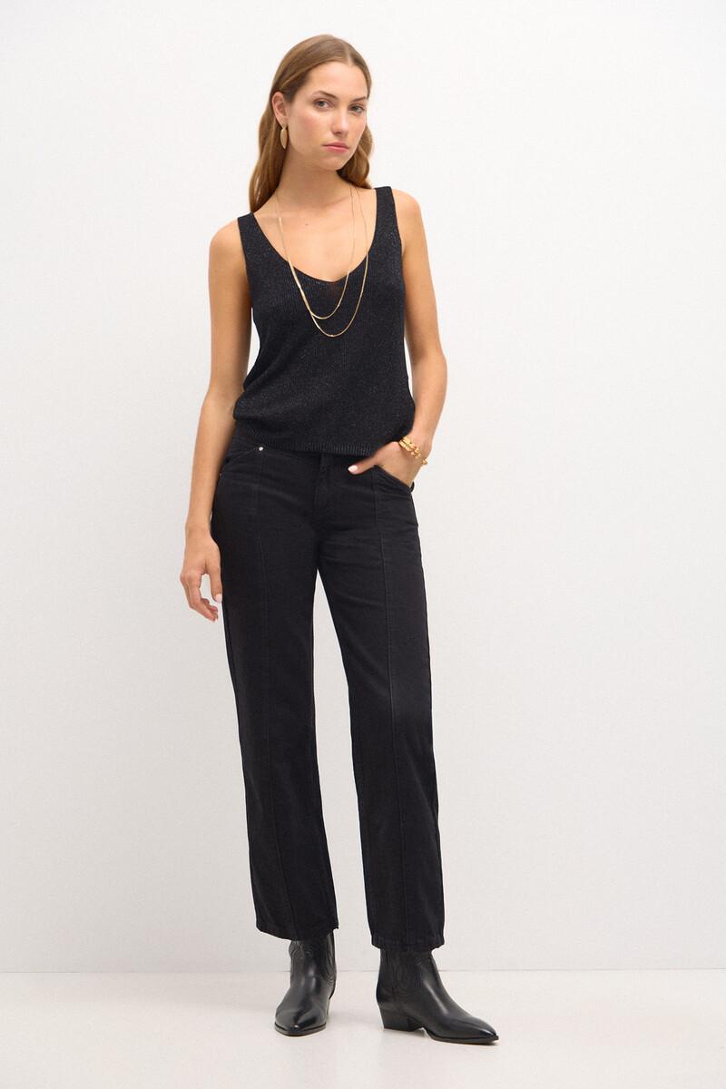 Hoss Intropia Tarian. Top Punto Perlado | Camisetas Y Tops De Mujer | Hoss Intropia