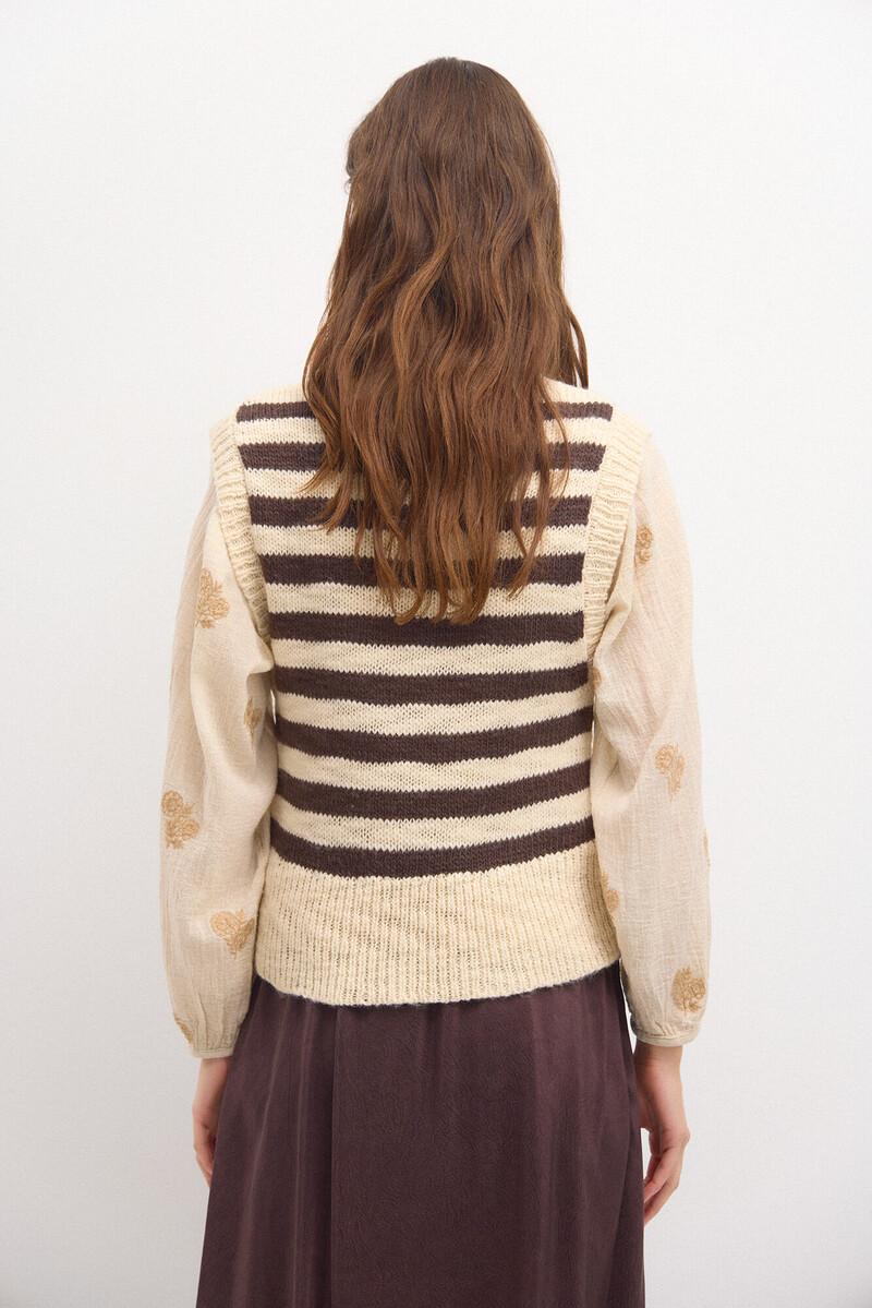 Hoss Intropia Társila. Chaleco De Punto Rayas | Chalecos De Mujer | Hoss Intropia