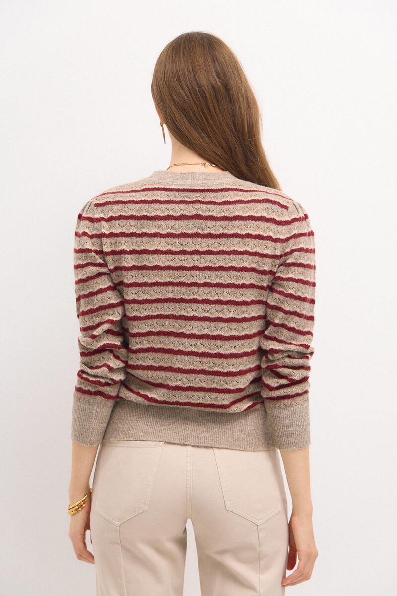 Hoss Intropia Telma. Jersey Rayas Calado | Ropa De Punto De Mujer | Hoss Intropia