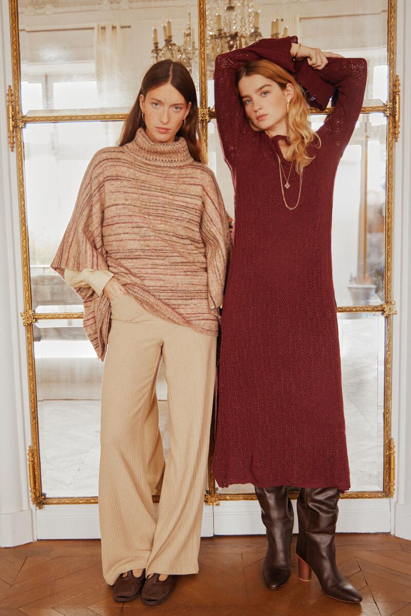 Hoss Intropia Teocleta. Poncho De Punto | Kimonos Y Chaquetas De Mujer | Hoss Intropia