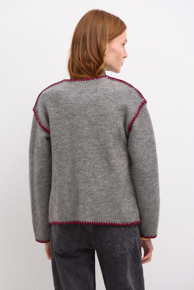 Hoss Intropia Tesira. Chaqueta De Punto Bordada | Cárdigans De Mujer | Hoss Intropia