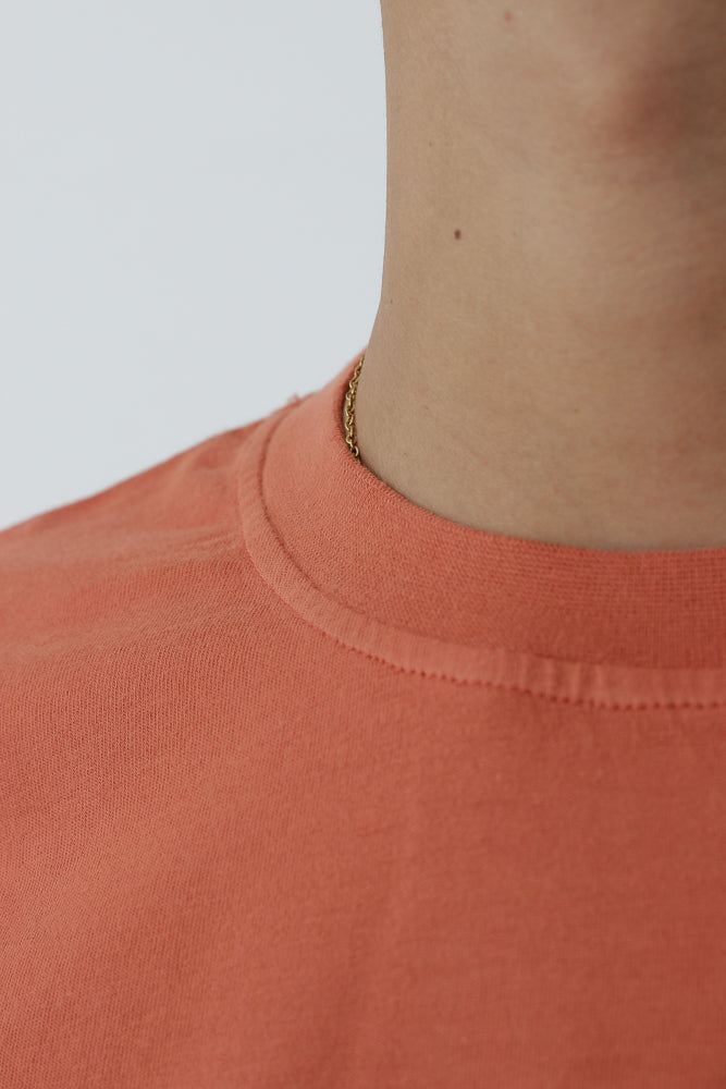 Iaios Camiseta Bordado Salmón