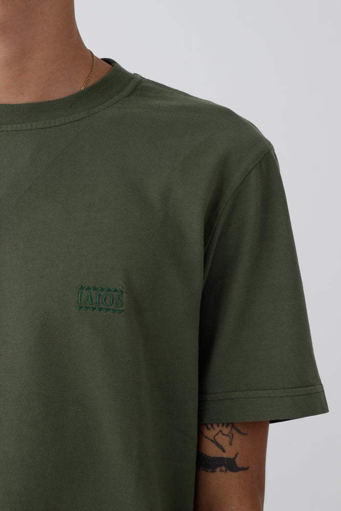 Iaios Camiseta Bordado Verde