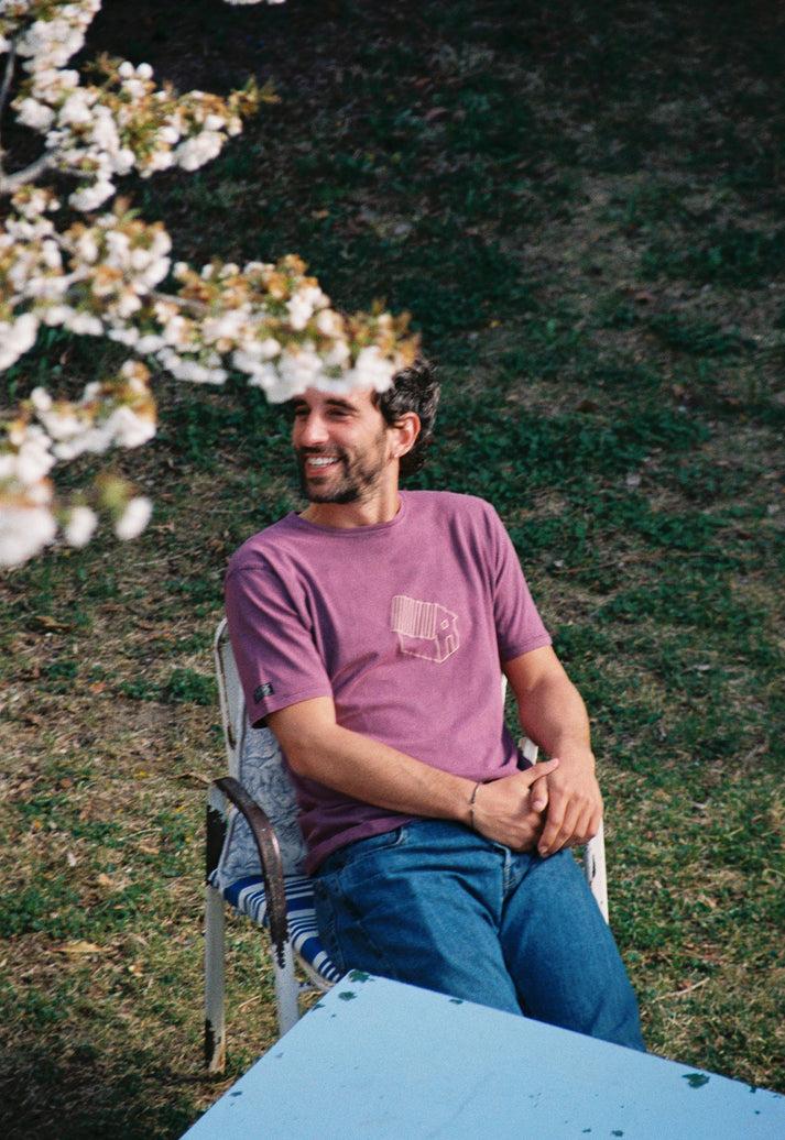 Iaios Camiseta morada - Casa