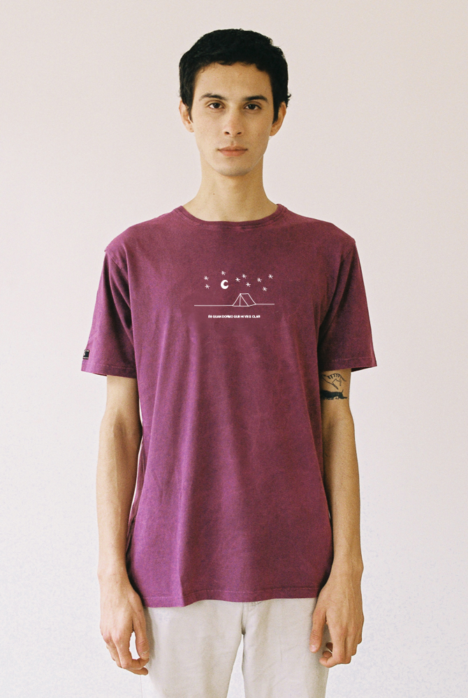 Iaios Camiseta Morada - Quan Dormo