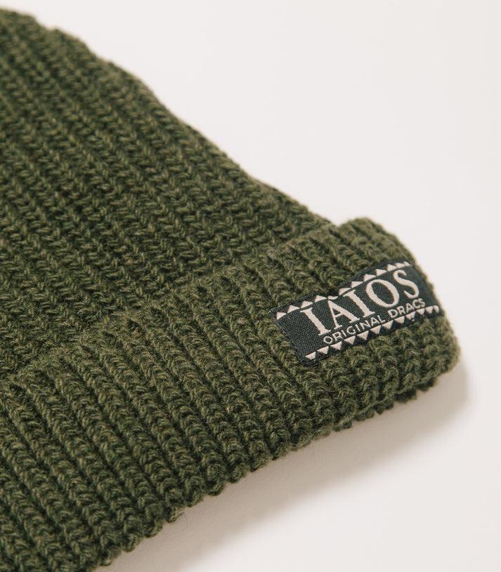 Iaios Gorro verde oscuro