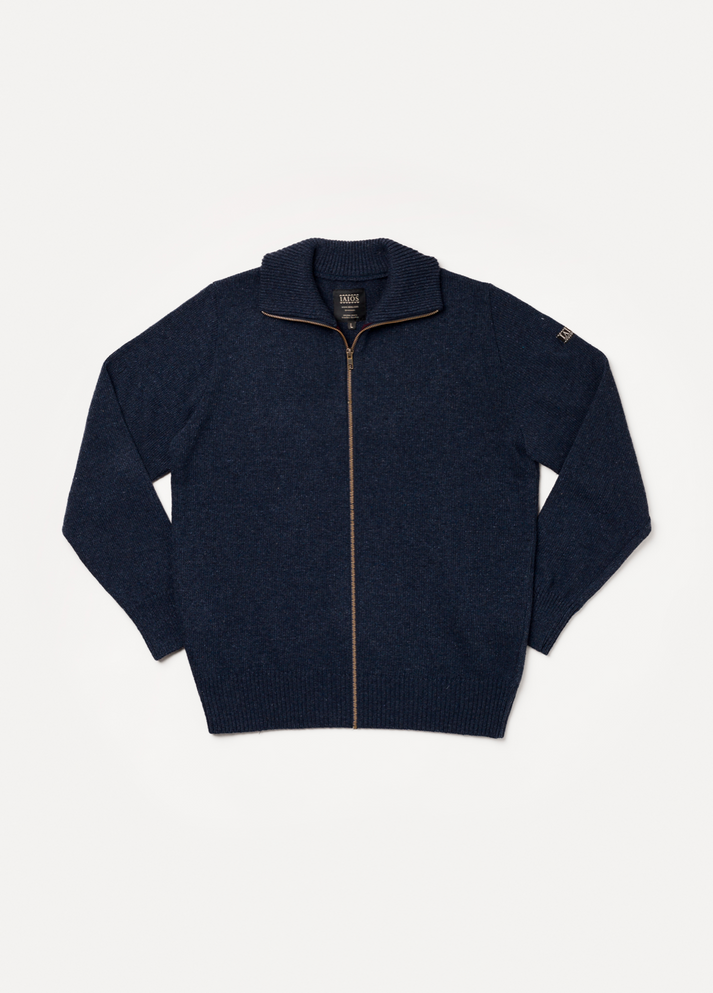 Iaios Jersey Cremallera Azul