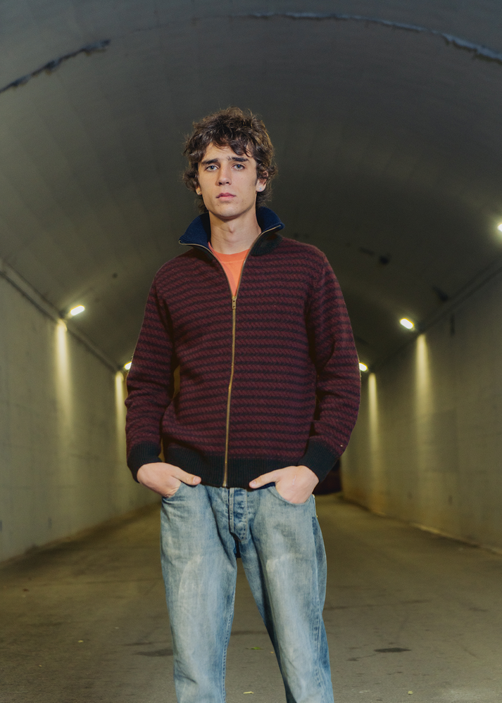 Iaios Jersey cremallera jacquard