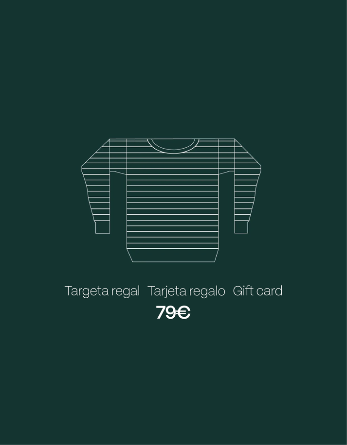 Iaios Tarjeta regalo - Jersei rallado