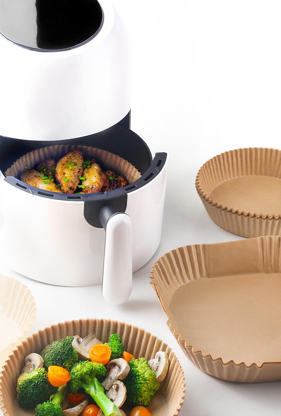 Ibili Bandeja Desechable Para Freidora De Aire Cuadrada (50 Uds.)