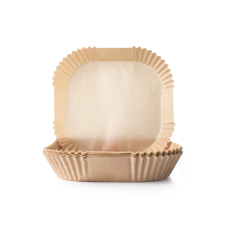 Ibili Bandeja Desechable para Freidora de Aire Cuadrada (50 uds.)