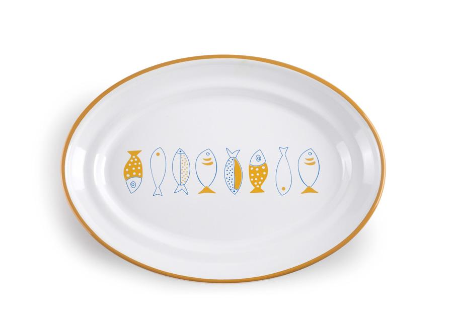 Ibili Bandeja Para Pescado Oval Gastrodessin