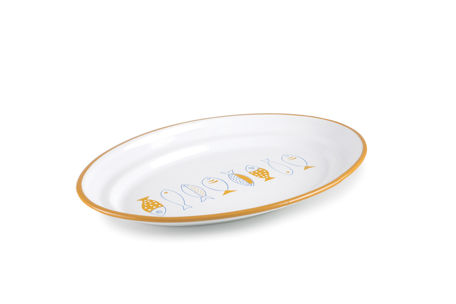 Ibili Bandeja para Pescado Oval Gastrodessin