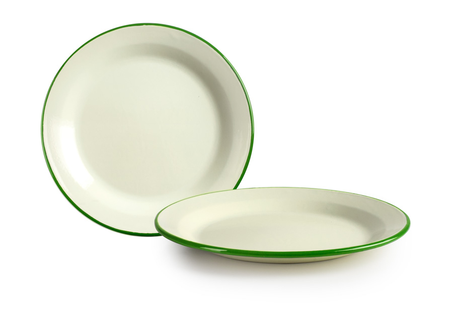 Ibili Plato Llano Vintage Musgo