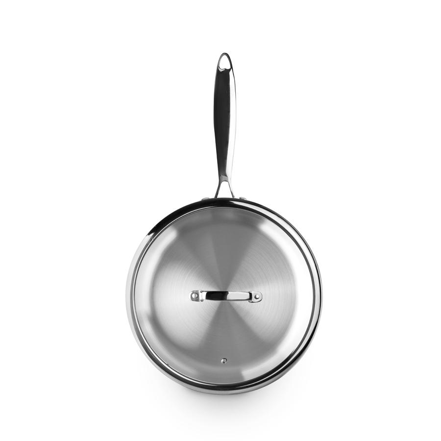 Ibili Sautex Con Tapa De Cristal Triply Natural