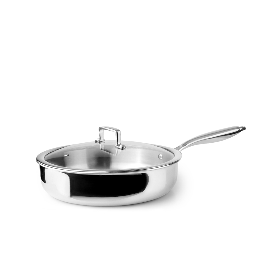 Ibili Sautex con Tapa de Cristal Triply Natural