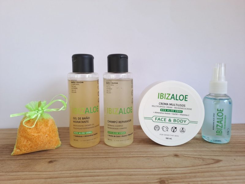 Ibizaloe Cesta Regalo Productos de Aloe Vera Relax | IBIZALOE