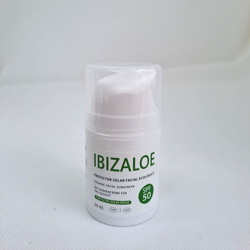 Ibizaloe ▷Comprar Crema Solar Aloe Vera SPF 50 - 50ml◁ Ibizaloe