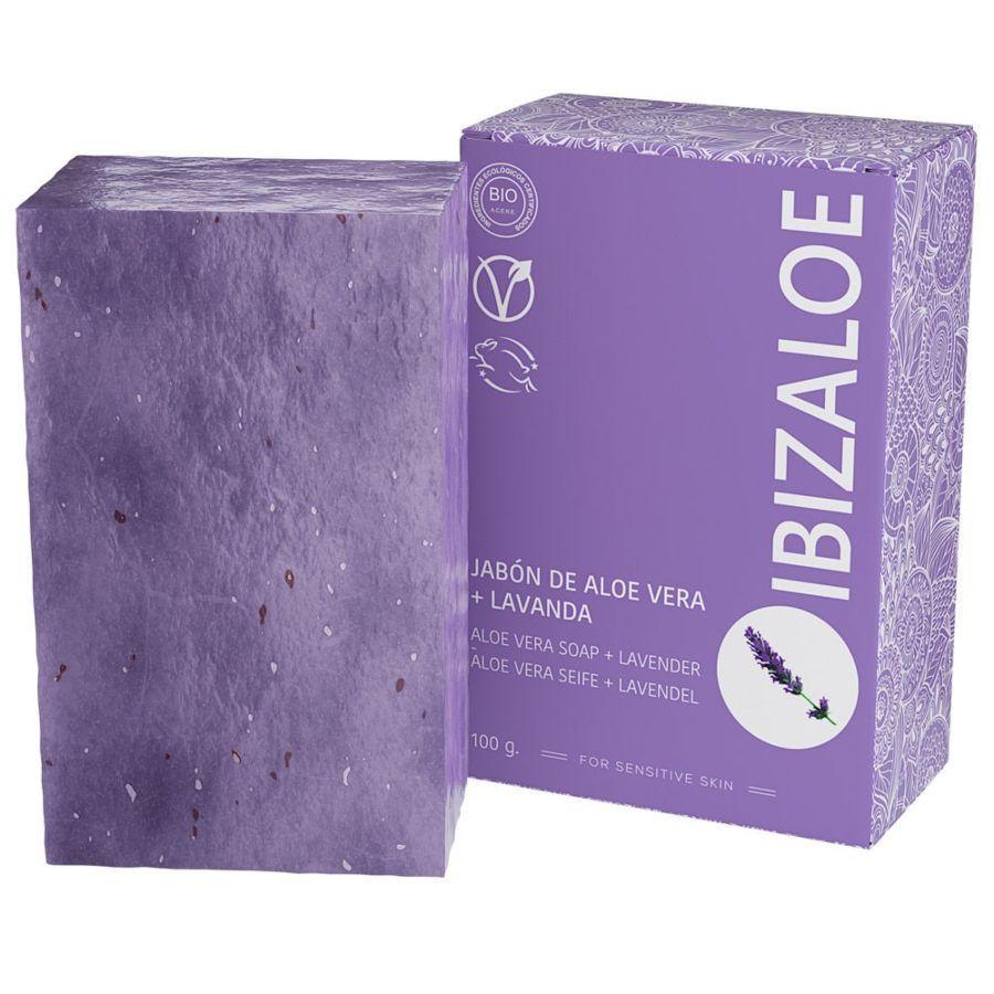 Ibizaloe ▷Comprar Jabón de Lavanda Artesanal con Aloe◁ Ibizaloe