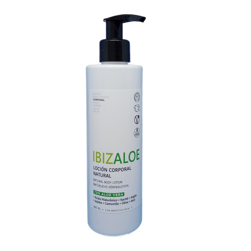 Ibizaloe Comprar Loción Corporal Con Aloe Vera-250 Ml