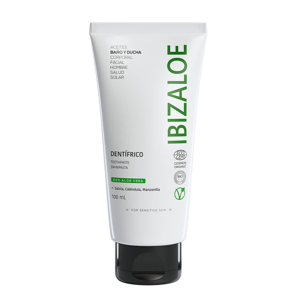 Ibizaloe Dentífrico de aloe vera sin fluor 75 ml
