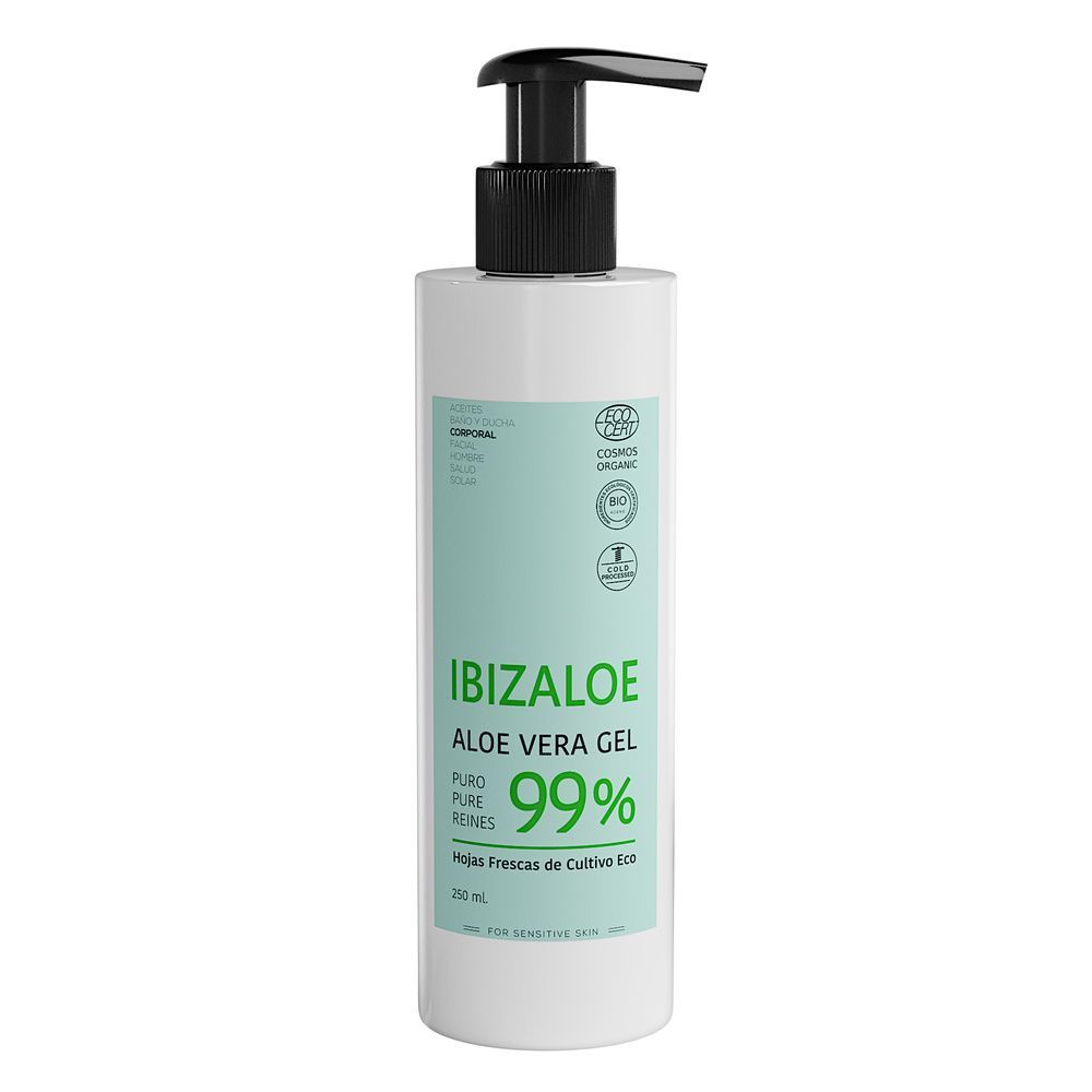 Ibizaloe Gel Puro Aloe Vera 99% de 250 ml