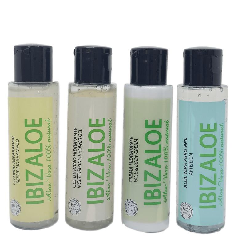 Ibizaloe Kit de viaje Aloe Vera Cosmética