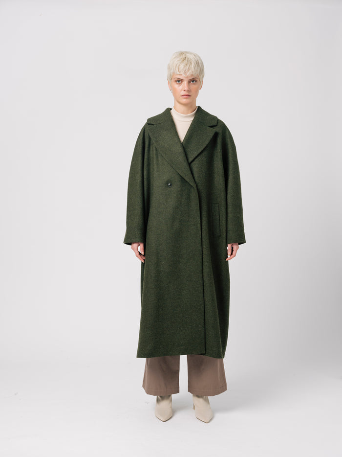 Ifeelnut Amama Coat Green – Ifeelnut
