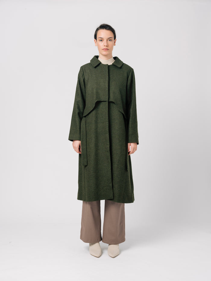 Ifeelnut Barbi Coat Green – Ifeelnut
