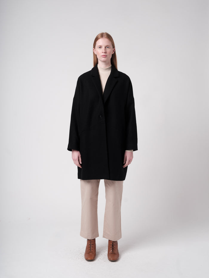 Ifeelnut Gento Coat Black – Ifeelnut