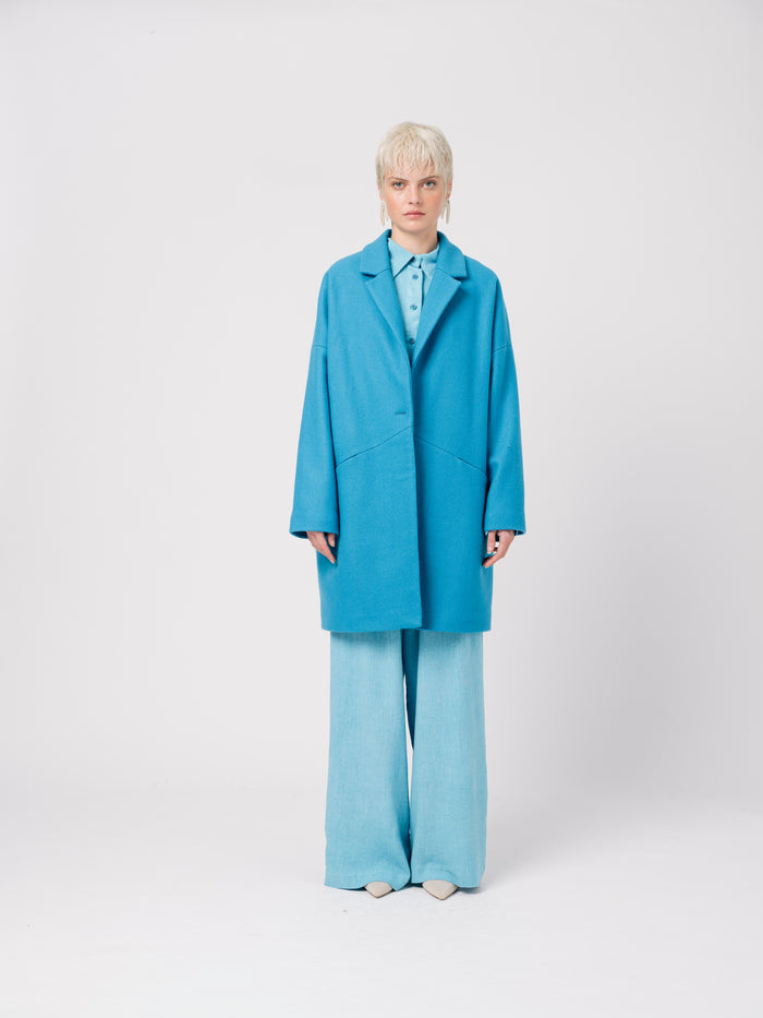 Ifeelnut Gento Coat Blue – Ifeelnut