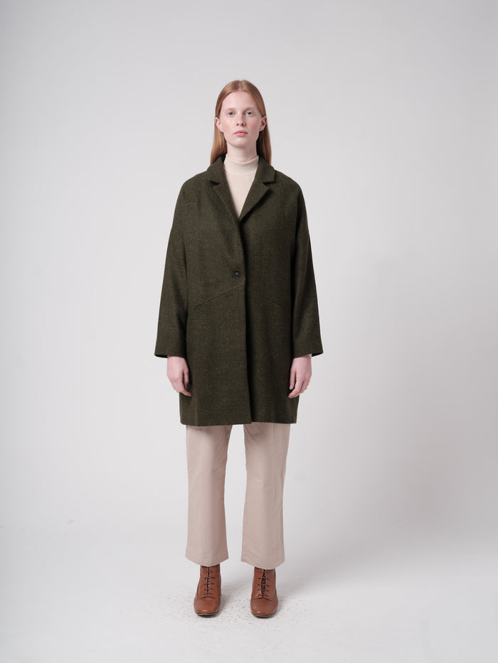 Ifeelnut Gento Coat Green – Ifeelnut