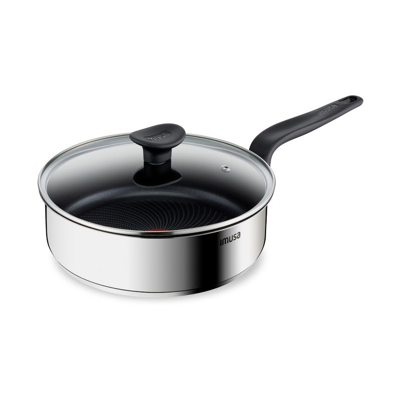 Imusa Batería De Cocina IMUSA 8 Piezas Primary Acero Inoxidable