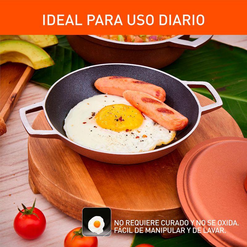 Imusa Cacerola IMUSA 90 Años 14cm Aluminio Fundido Tapa Aluminio