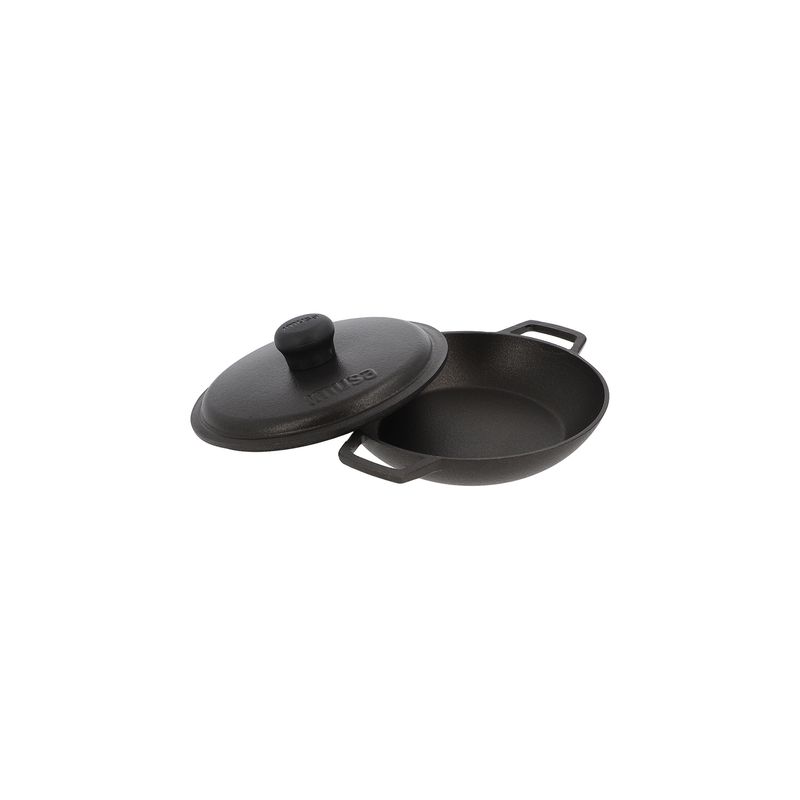 Imusa Cacerola IMUSA En Aluminio Fundido Con Tapa 14 Cm