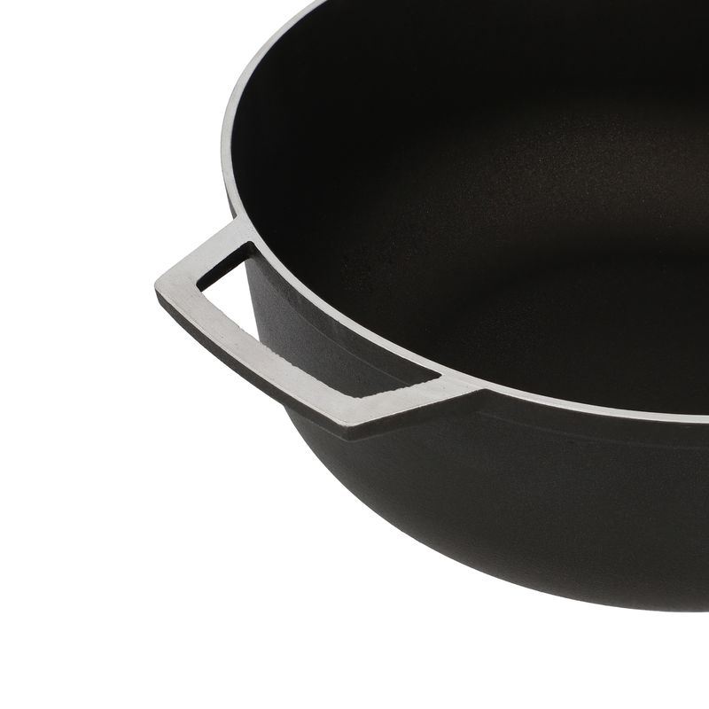 Imusa Caldero IMUSA Antiadherente Con Tapa De Vidrio 30 Cm