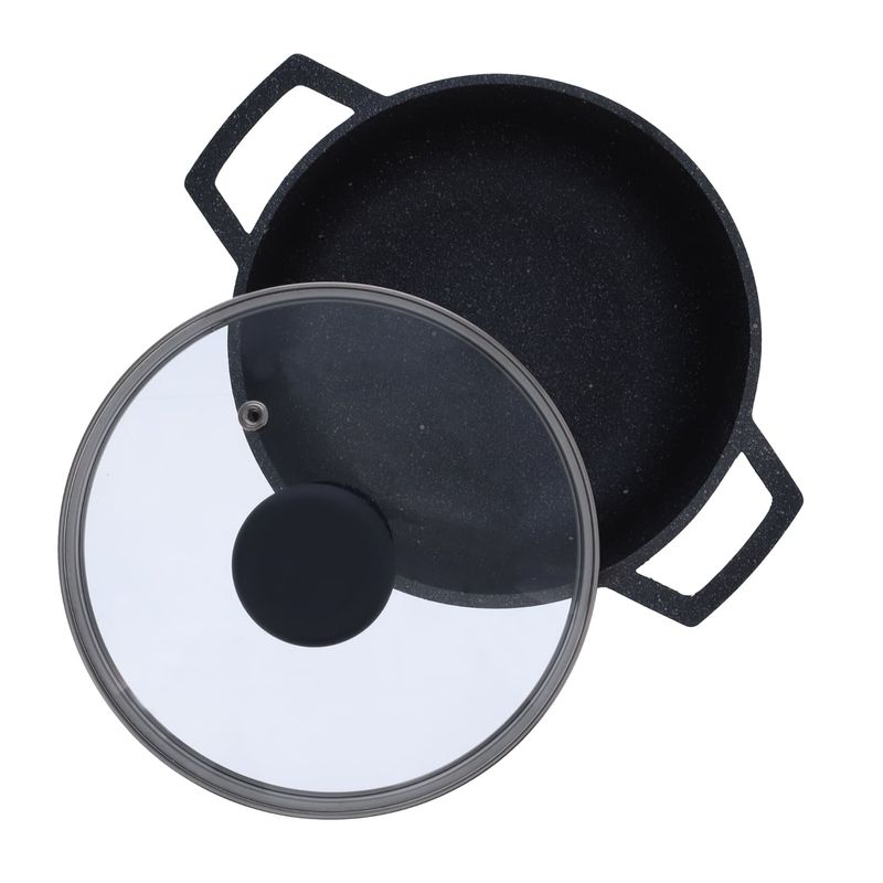 Imusa Caldero IMUSA 20cm Tapa Vidrio GUSTO