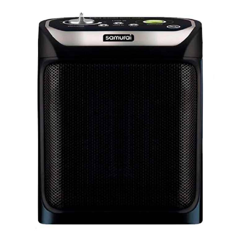 Imusa Calefactor SAMURAI Mini Excel Negro