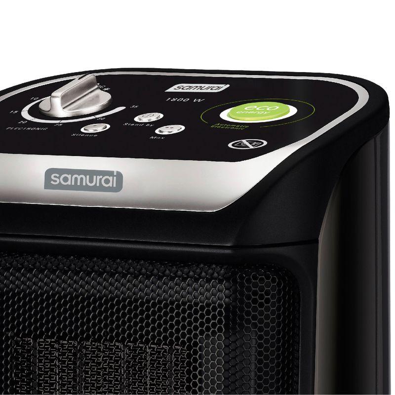 Imusa Calefactor SAMURAI Mini Excel Negro