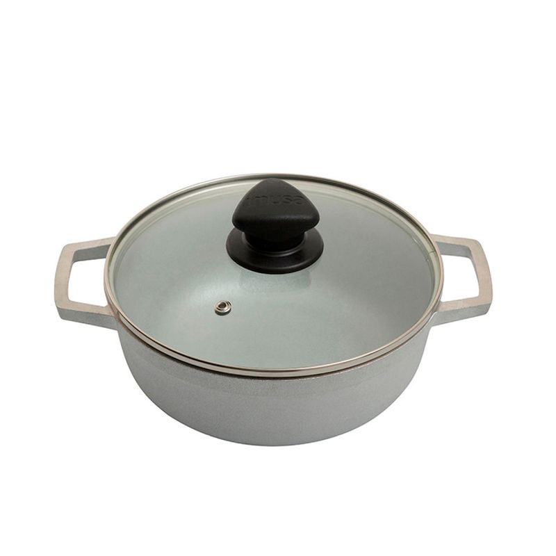 Imusa Set Calderos IMUSA 18-20cm Tapa Vidrio