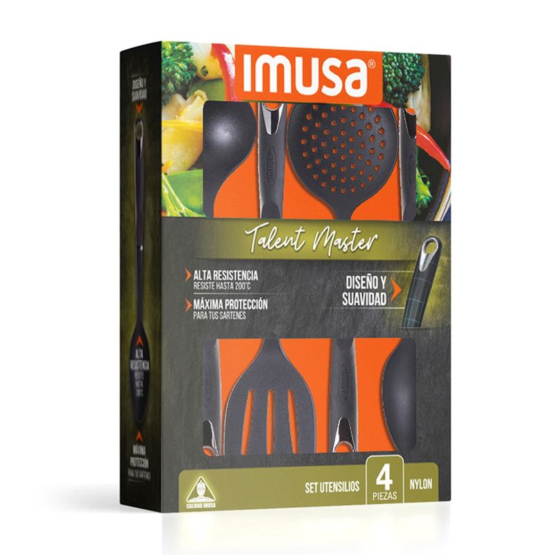 Imusa Set De 4 Utensilios IMUSA Talent Master