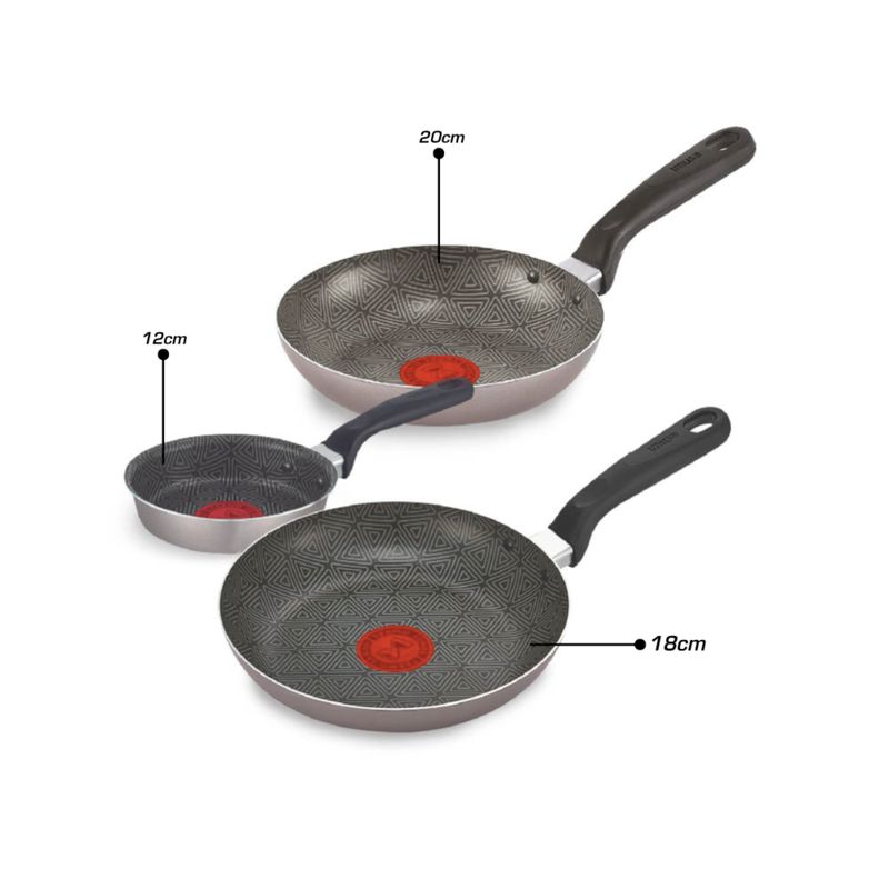 Imusa Set De Sartenes IMUSA 12 18 Y 20 Cm Talent