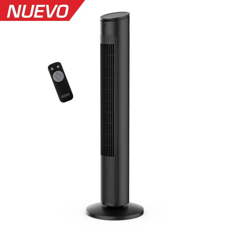 Imusa Ventilador De Torre SAMURAI Eole Ultra Negro