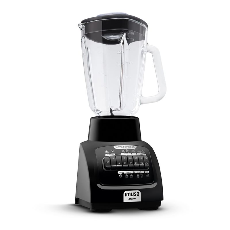 Imusa Licuadora IMUSA Infiny Force 10 Velocidades Negro