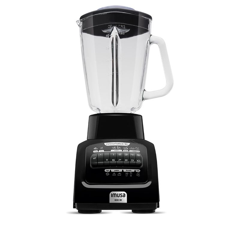 Imusa Licuadora IMUSA Infiny Force 10 Velocidades Negro