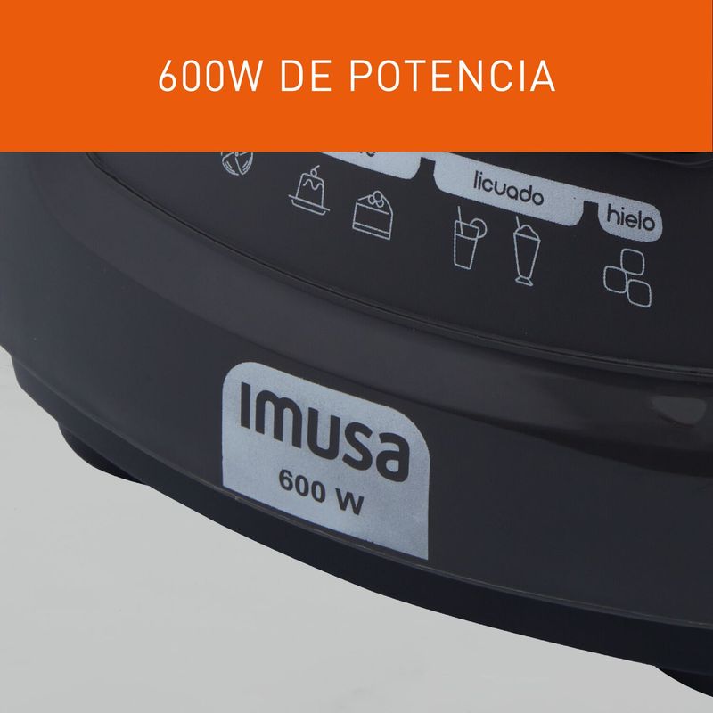 Imusa Licuadora IMUSA InfinyForce 10 Velocidades Gris