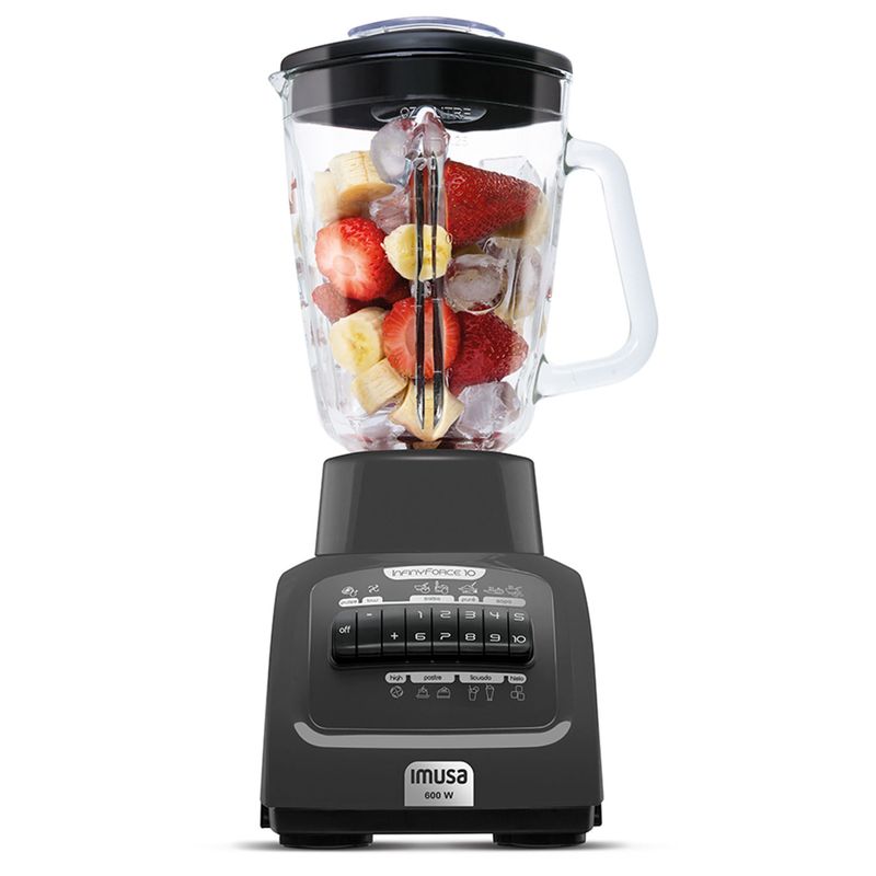 Imusa Licuadora IMUSA InfinyForce 10 Velocidades gris