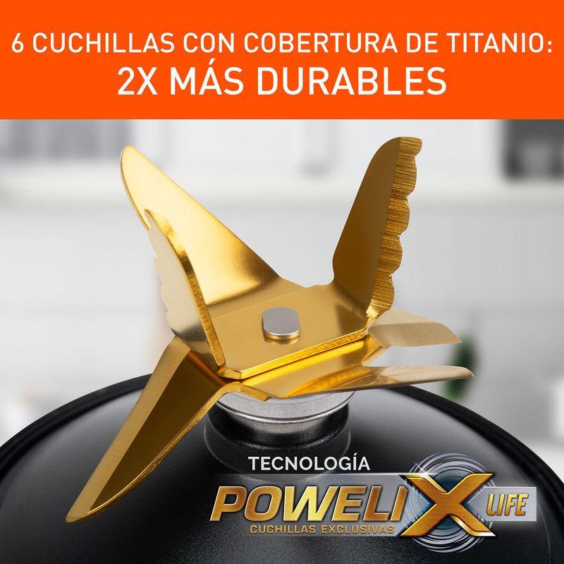 Imusa Licuadora Profesional Imusa Ultraforce 2x 1100w 2l Plateada + Picatodo + Molino